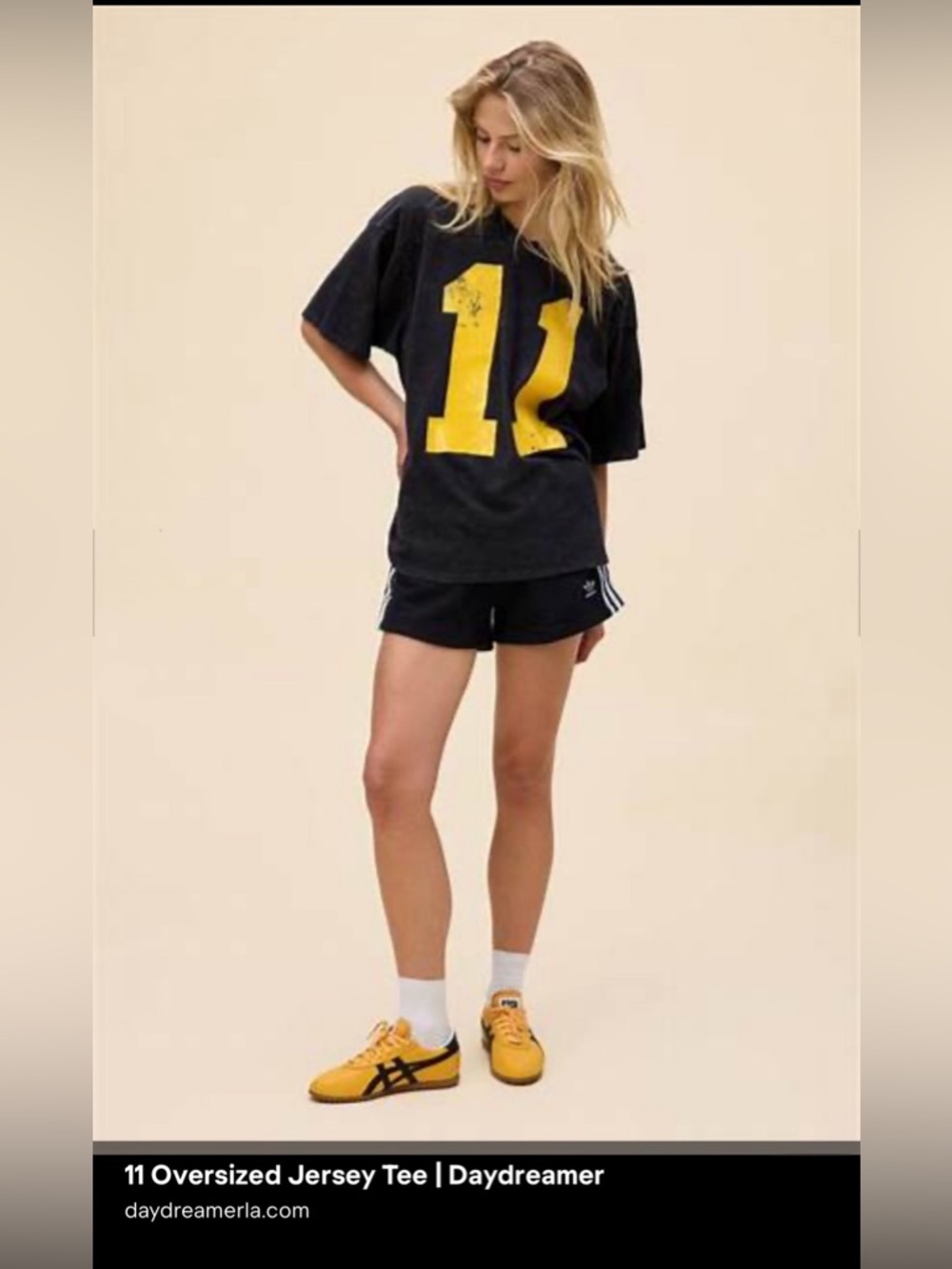 DAYDREAMER 11 Oversized Jersey Tee - Picture 2 of 16